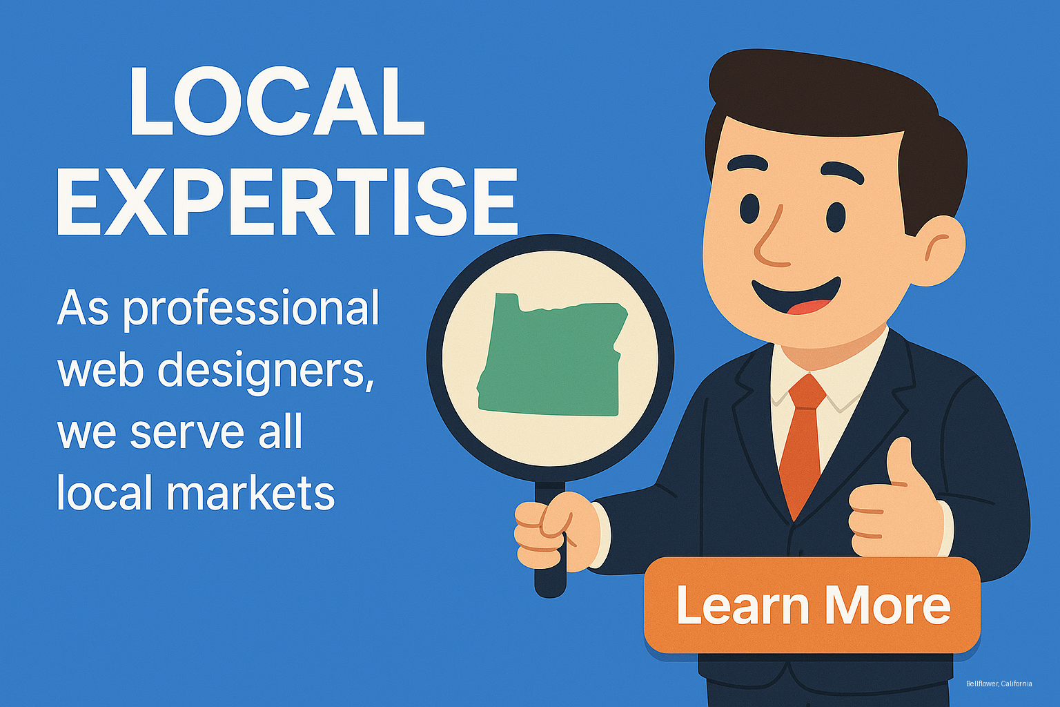 Local Bellflower, California Web Design